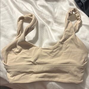 Beige Wireless Bra